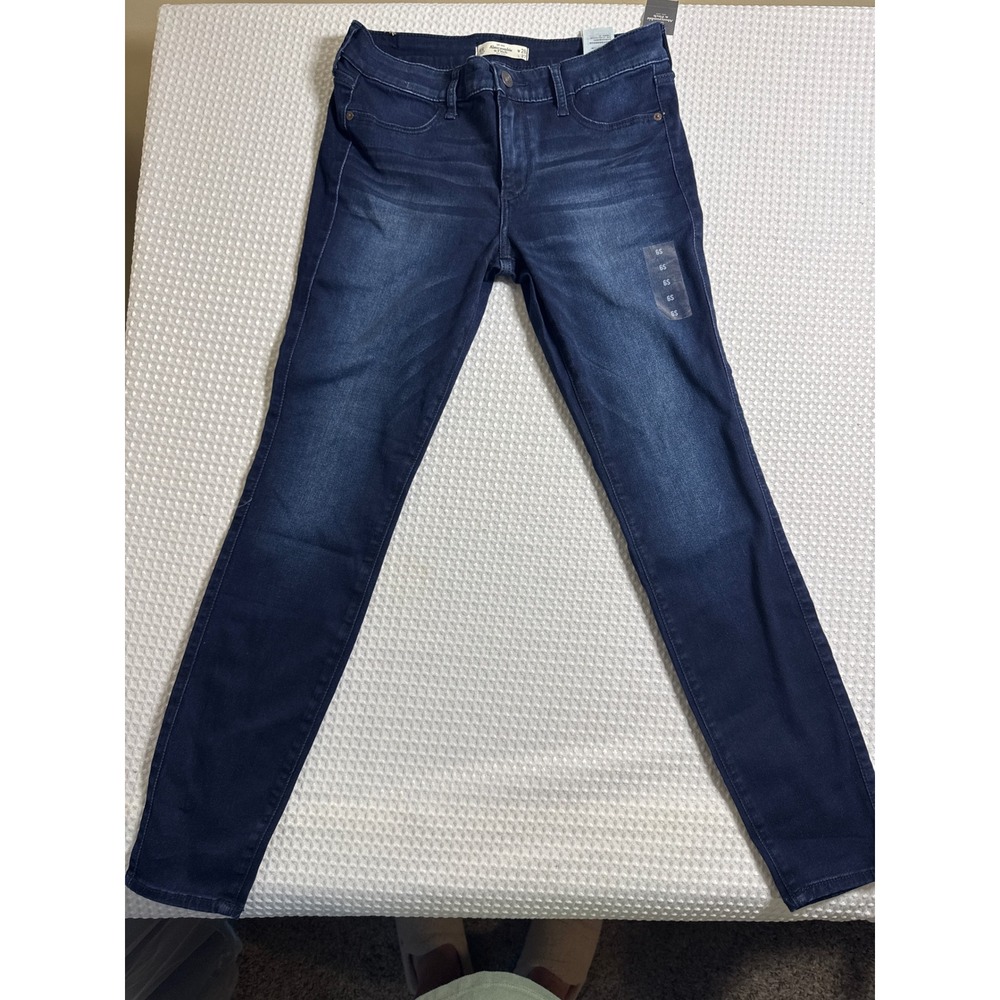Abercrombie & Fitch Jeans Womens 6S Skinny Dark Wash NWT
